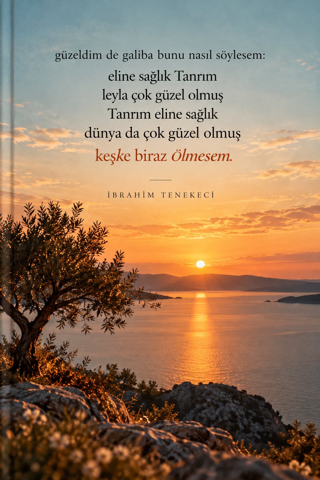 Şairin kime seslendiğini asla bulamayacak olanlar